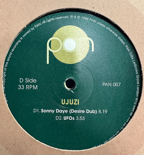 Ujuzi ‎– Sonny Daye - VG+ 2x 12" Single Record 1998 PAN UK Vinyl - House - Shuga Records