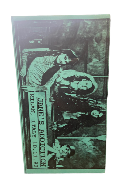 Jane's Addiction - Milan, Italy 10.11.90 - NM VHS Tape - Shuga Records