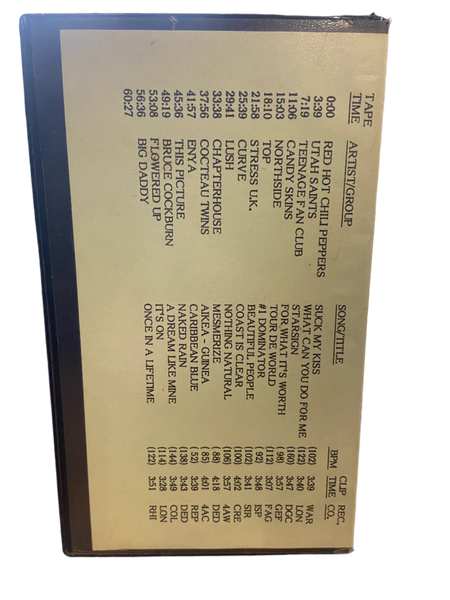 Avant - 936 - Live Festival - NM VHS Wolfram Video Tape - Shuga Records