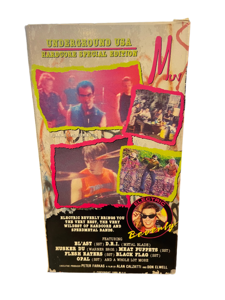Underground U.S.A. #2 - Music Magazine - NM VHS Tape - Shuga Records