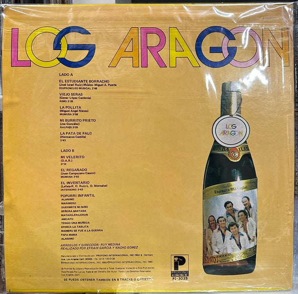 Los Aragón – Los Aragon - Mint- LP Record (VG Cover) 1980 Profono USA Vinyl - Latin / Cumbia