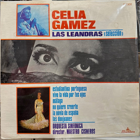 Celia Gamez, Orquesta Sinfonica Cisneros – Las Leandras (Selección) - Alhambra USA Vinyl - Soundtrack