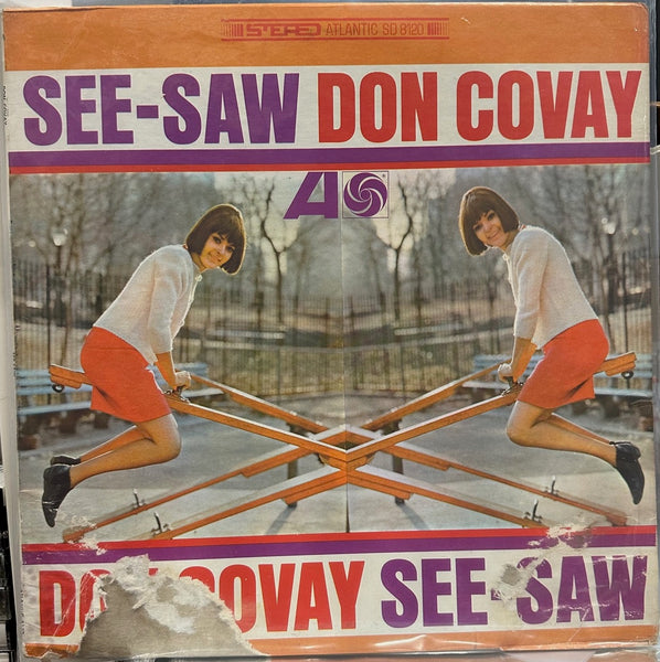 Don Covay – See Saw - VG+ LP Record (low grade cover) 1966 Atlantic USA Stereo Original Vinyl - Soul / Funk / Rhythm & Blues - Shuga Records