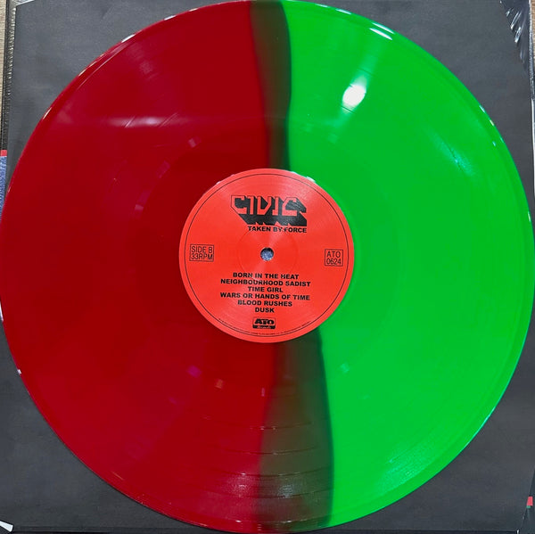 Civic – Taken By Force - New LP Record 2023 ATO Shuga Records Exclusive Green & Red Split Vinyl, Poster & download - Garage Rock / Alternative Rock / Punk