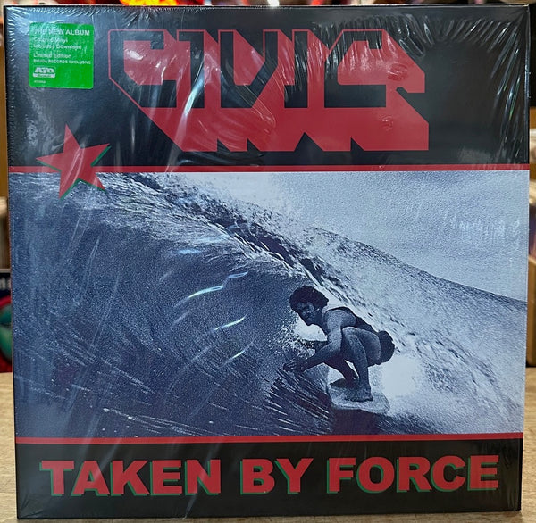 Civic – Taken By Force - New LP Record 2023 ATO Shuga Records Exclusive Green & Red Split Vinyl, Poster & download - Garage Rock / Alternative Rock / Punk
