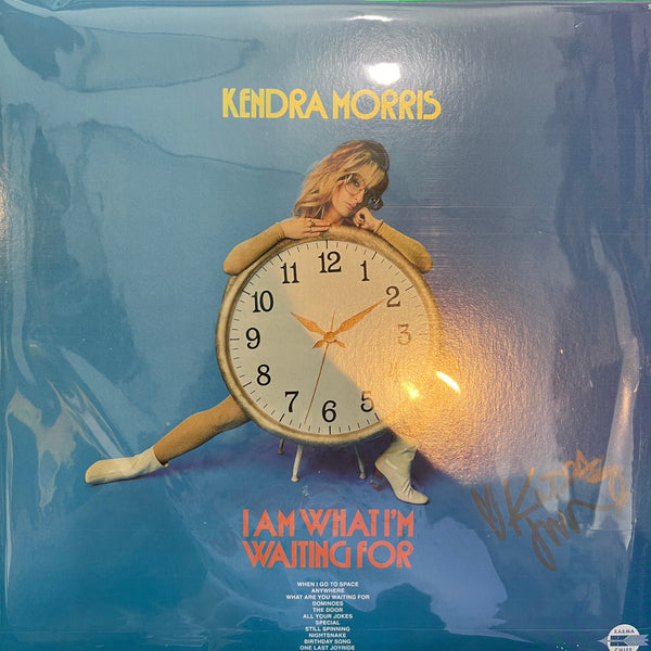 SIGNED / AUTOGRAPHED - Kendra Morris – I Am What I'm Waiting For - New LP Record 2023 Karma Chief Blue with White Swirl Vinyl - Neo-Soul - Shuga Records