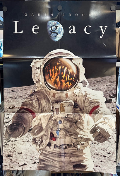 New 2019 Garth Brooks Legacy Collection Poster 2'x3' Folded Country Promo - Shuga Records