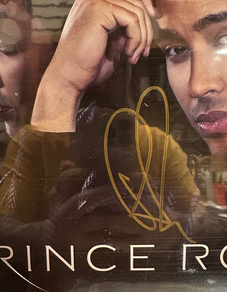Signed Autographed - Prince Royce - Soy El Mismo - Mint- 2 LP Record 2022 Sony Black Ice & Ultra Clear Vinyl - Latin / Bachata