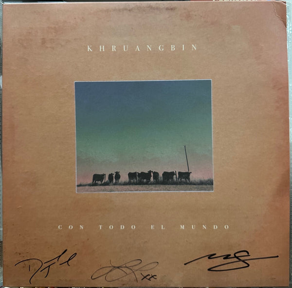 Signed Autographed - Khruangbin – Con Todo El Mundo - New LP Record 2018 Dead Oceans Vinyl - Psychedelic / Funk / Surf