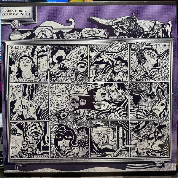 Okey Dokey - Curio Cabinet I - New LP Record 2019 Romanus Clear with Black & Purple Splatter Vinyl - Rock / Pop Rock - Shuga Records