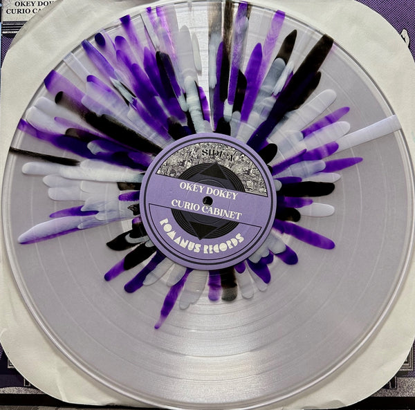 Okey Dokey - Curio Cabinet I - New LP Record 2019 Romanus Clear with Black & Purple Splatter Vinyl - Rock / Pop Rock - Shuga Records