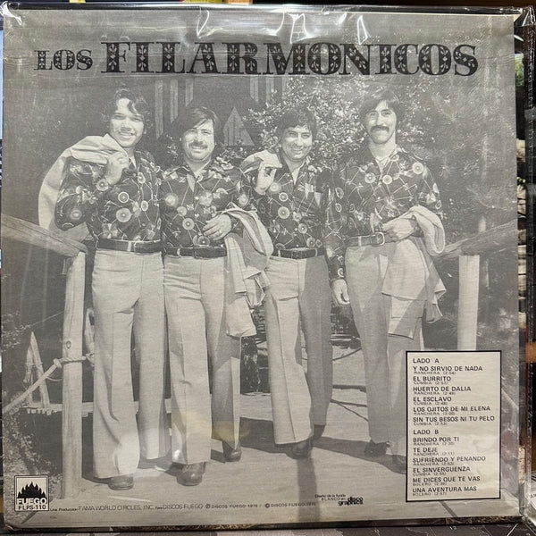 Los Filarmonicos - Y No Sirvo De Nada - Mint- LP Record 1976 Fuego USA Vinyl - Latin / Cumbia / Corrido - Shuga Records