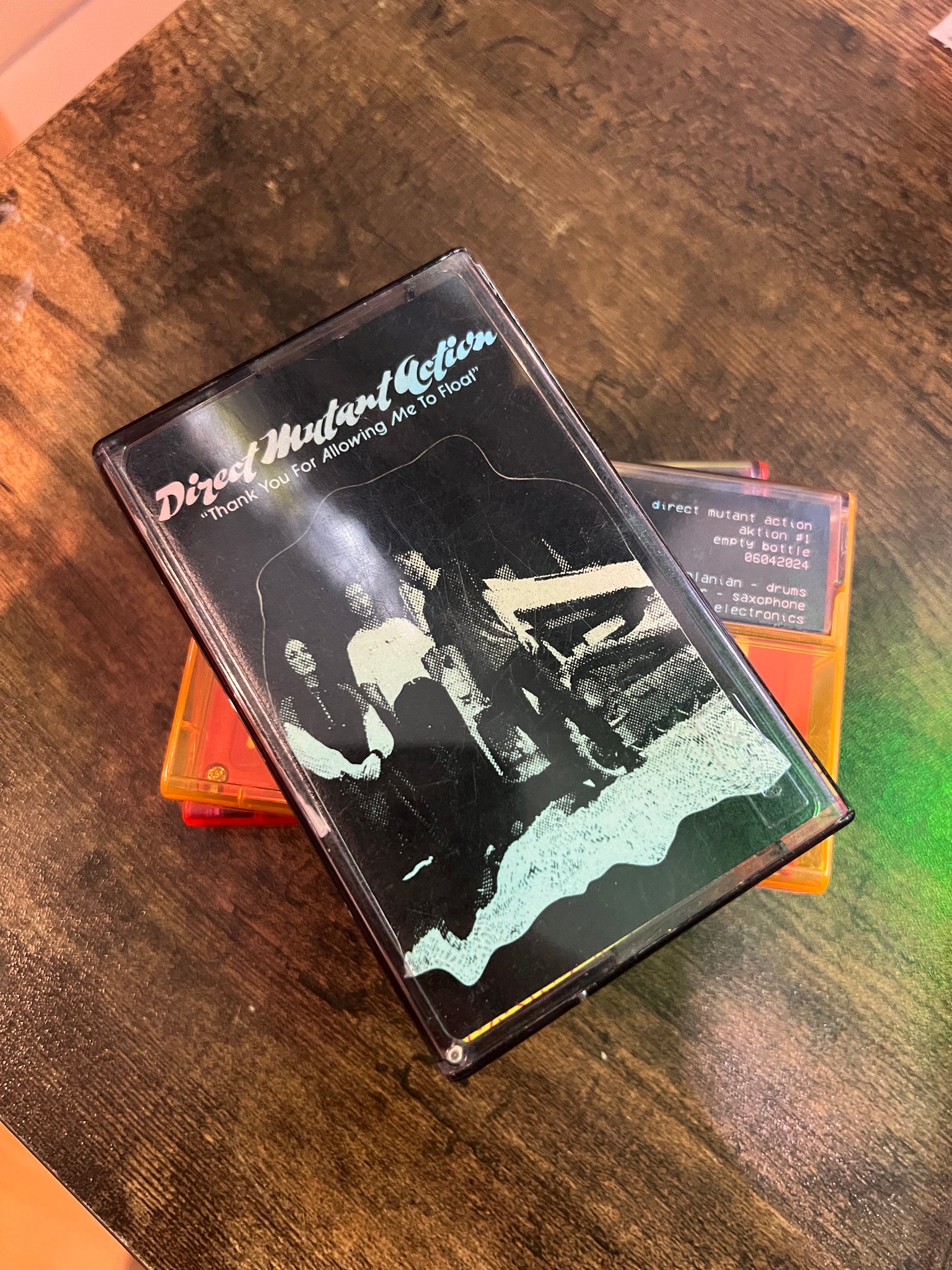 Direct Mutant Action - Thank You For Allowing Me To Float - New Cassette 2024 Self Released Tape - Chicago Local / Avant-garde Jazz - Shuga Records