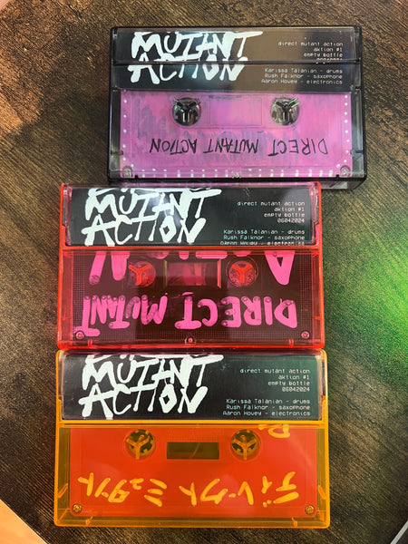 Direct Mutant Action - Thank You For Allowing Me To Float - New Cassette 2024 Self Released Tape - Chicago Local / Avant-garde Jazz - Shuga Records