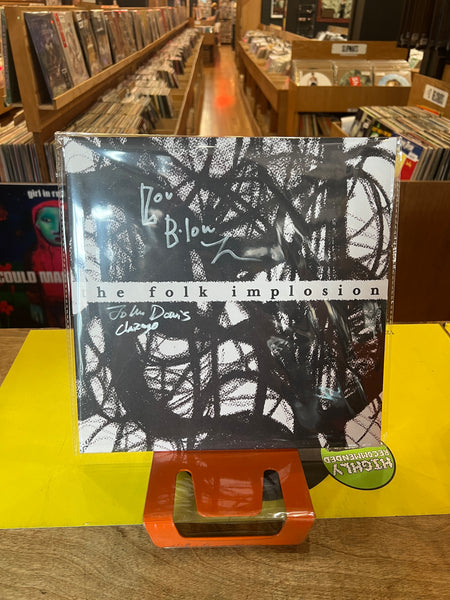 SIGNED / AUTOGRAPHED - The Folk Implosion - Walk Thru Me - New LP Record 2024 Joyful Noise White Vinyl - Indie Rock / Psychedelic / Lo-Fi - Shuga Records