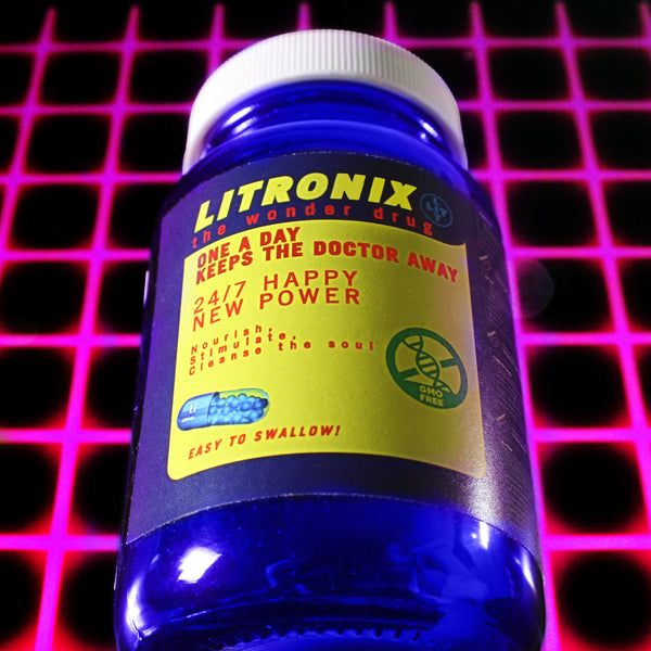 Litronix - One A Day Keeps The Doctor Away - New LP Record 2025 Invada Transparent Red Vinyl - Electro Pop / New Wave / Synthwave - Shuga Records