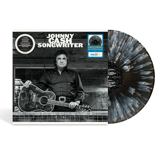 Johnny Cash - Songwriter - New LP Record 2024 Universal Music Walmart Exclusive Black & White Splatter 180 Gram Vinyl - Country / Folk - Shuga Records