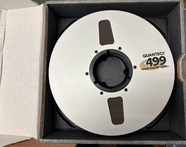 Larry McCray Tape Reel Studio Recording #2 Gold Quantegy 499 Arkansas Detroit Blues - Shuga Records