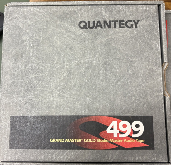 Larry McCray Tape Reel Studio Recording #2 Gold Quantegy 499 Arkansas Detroit Blues - Shuga Records