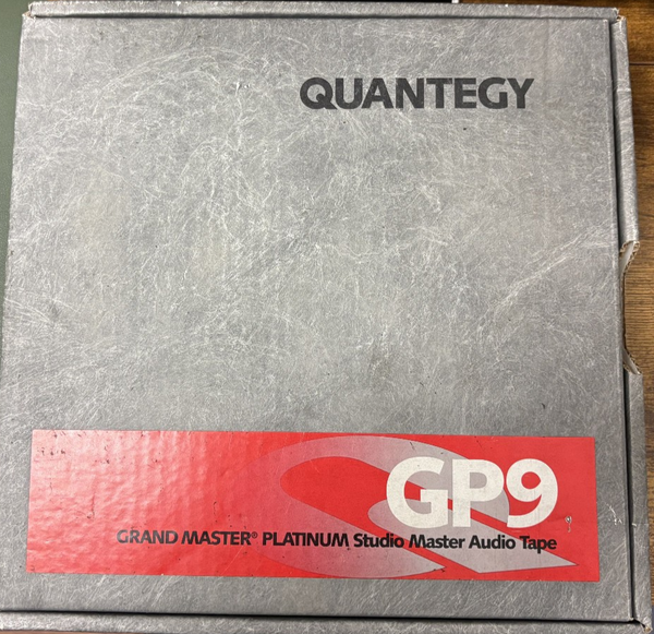 Larry McCray Tape Reel Studio Recording #1 Platinum Quantegy GP9 Detroit Blues - Shuga Records