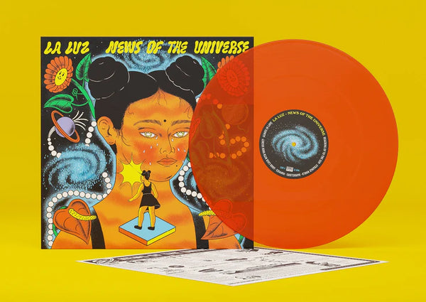 La Luz - News of the Universe - New LP Record 2024 Sub Pop Luzer Edition Clear Orange Vinyl - Indie Rock / Psychedelic - Shuga Records