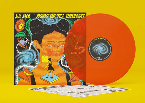 La Luz - News of the Universe - New LP Record 2024 Sub Pop Luzer Edition Clear Orange Vinyl - Indie Rock / Psychedelic