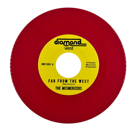 The Mesmerizers - Far From The West - New 7" Single Record 2024 Diamond West Red Vinyl - Exotica / Jazz / Tribal