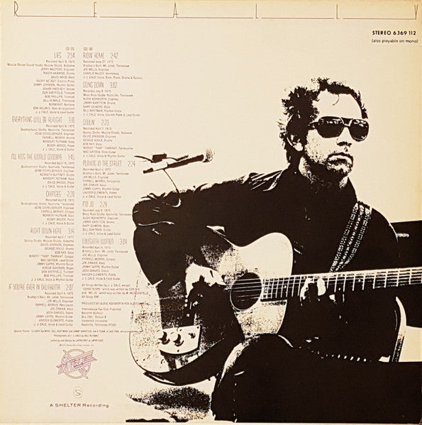 J.J. Cale - Really - VG+ LP Record 1972 Philips Netherlands Vinyl - Blues Rock / Folk Rock - Shuga Records