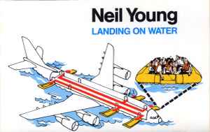 Neil Young – Landing On Water - Mint- Cassette 1986 Geffen Tape - Rock - Shuga Records
