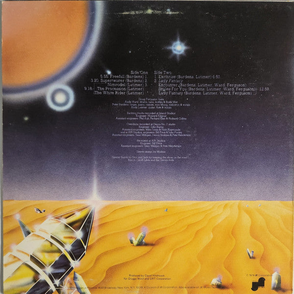 Camel - Mirage - VG+ LP Record 1974 Janus Vinyl - Prog Rock / Jazz Rock