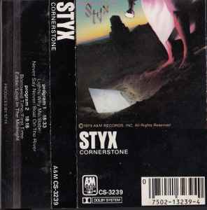 Styx - Cornerstone - Used Cassette 1979 A&M Tape - Prog Rock