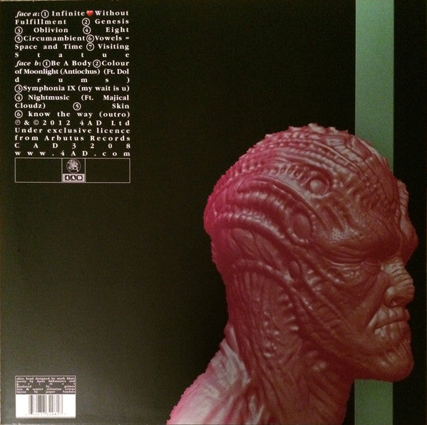 Grimes - Visions (2011) - Mint- LP Record 2013 4AD UK Vinyl - Electronic / Synth-pop / Ethereal - Shuga Records