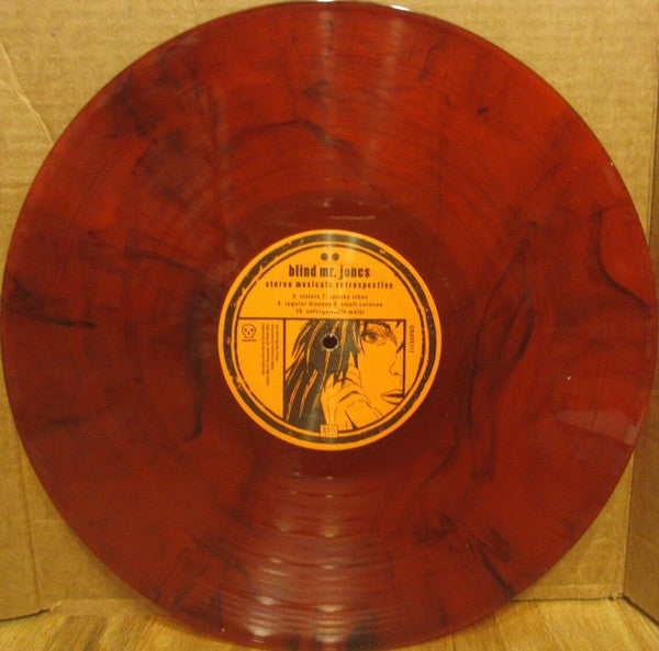 Blind Mr. Jones - Stereo Musicale Retrospective - Mint- 2 LP Record Store Day 2017 Graveface RSD Red w/Black & Clear w/Red Vinyl & 7" Single - Rock - Shuga Records
