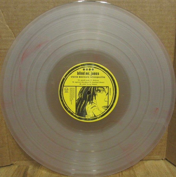 Blind Mr. Jones - Stereo Musicale Retrospective - Mint- 2 LP Record Store Day 2017 Graveface RSD Red w/Black & Clear w/Red Vinyl & 7" Single - Rock - Shuga Records
