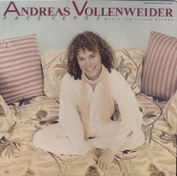 Andreas Vollenweider - Pace Verde (Music For Living Beings) - Mint- EP Record 1984 CBS USA Vinyl - Ambient / New Age - Shuga Records