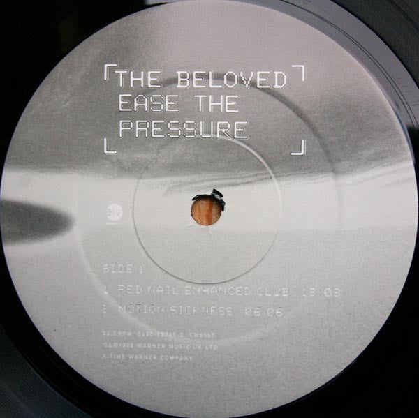 The Beloved - Ease The Pressure - VG+ 12" Single Record 1996 EastWest UK Original Vinyl - Progressive House / House - Shuga Records