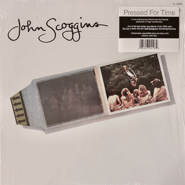 John Scoggins - Pressed for Time (1976) - Mint- LP Record Store Day 2017 Tiger Lily RSD Vinyl  - Power Pop / Classic Rock - Shuga Records