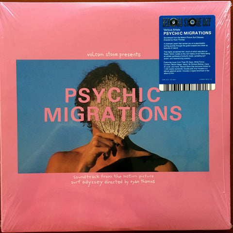 Various ‎– Psychic Migrations - New 2 LP Record Store Day 2017 Cinewax RSD Pink Vinyl, Insert, Film Stills & Download - Soundtrack / Ambient / Psychedelic Rock