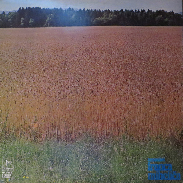 Ansambel Franca Miheliča - Vesela Polka, Vince In Pesem - VG+ LP Record 1978 RTV Ljubljana Yugoslavia Vinyl - World / Polka - Shuga Records