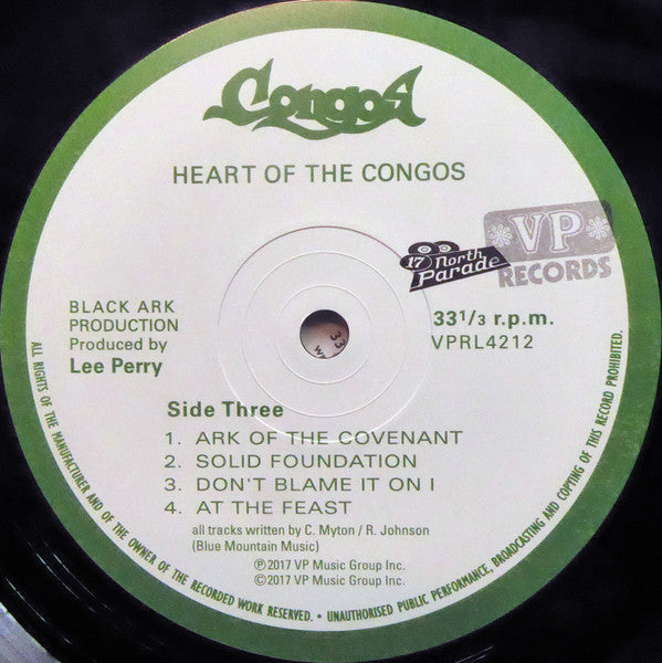 The Congos – Heart Of The Congos (1977) - New 3 LP Record 2017 17 North Parade / VP Vinyl - Reggae / Roots / Dub - Shuga Records
