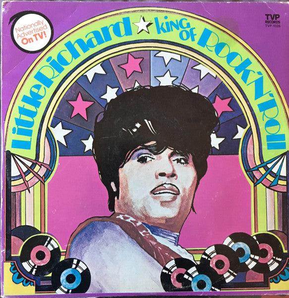 Little Richard - King Of Rock'N'Roll - VG+ 2 LP Record 1977 TVP USA Vinyl - Soul / Funk / Rhythm & Blues - Shuga Records