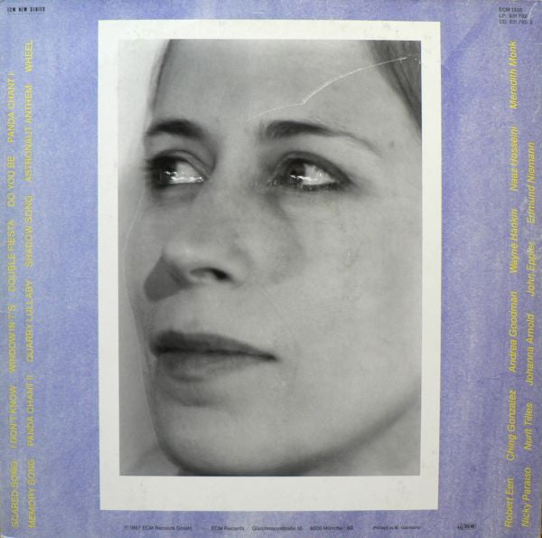 Meredith Monk DO YOU BE メレディス・モンク Meredith Monk / Do You Be - SILENCIA MUSIC STORE