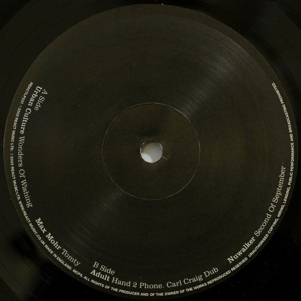 Carl Craig – The Workout - VG+ 4 LP Record Set 2002 React UK Vinyl - Electronic / House / Techno