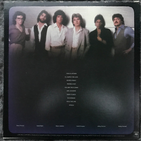 Toto - Toto - VG+ LP Record 1978 Columbia USA Original Vinyl - Pop Rock / Classic Rock - Shuga Records
