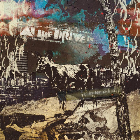 At The Drive In – in•ter a•li•a - Mint- LP Record 2017 Rise USA Clear w/ Grimace Splatter Vinyl - Indie Rock