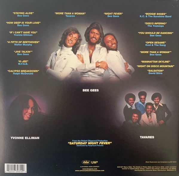 Various ‎- Saturday Night Fever (The Original Movie 1977) - New 2 LP Record 2017 Capitol 180 gram Vinyl - Soundtrack - Shuga Records