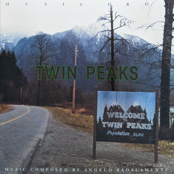 Angelo Badalamenti - Music From Twin Peaks - Mint- LP Record 2017 Warner Vinyl - Soundtrack / Score - Shuga Records