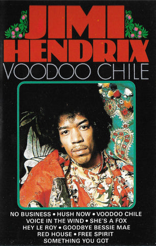 Jimi Hendrix – Voodoo Chile - Used Cassette 1988 Masters Tape - Classic Rock