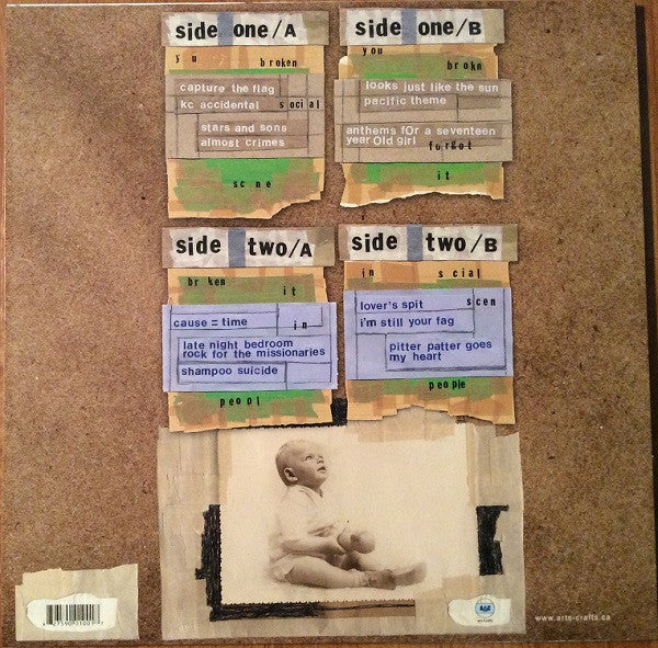 Broken Social Scene - You Forgot It In People (2002) - VG+ 2 LP Record 2004 Arts & Crafts 180 gram Black Vinyl & Download - Indie Rock / Art Rock - Shuga Records
