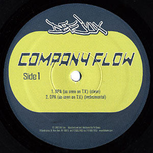 Company Flow / Cannibal Ox - DPA (As Seen On T.V.) / Iron Galaxy - VG+ (vg cover) 2 LP Record 2000 Def Jux USA Vinyl - Hip Hop - Shuga Records